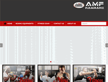 Tablet Screenshot of amfkamrani.com
